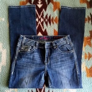 Rock & Roll Cowgirl Straight Leg Jeans